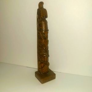 Beautiful Haida Totem Carving
